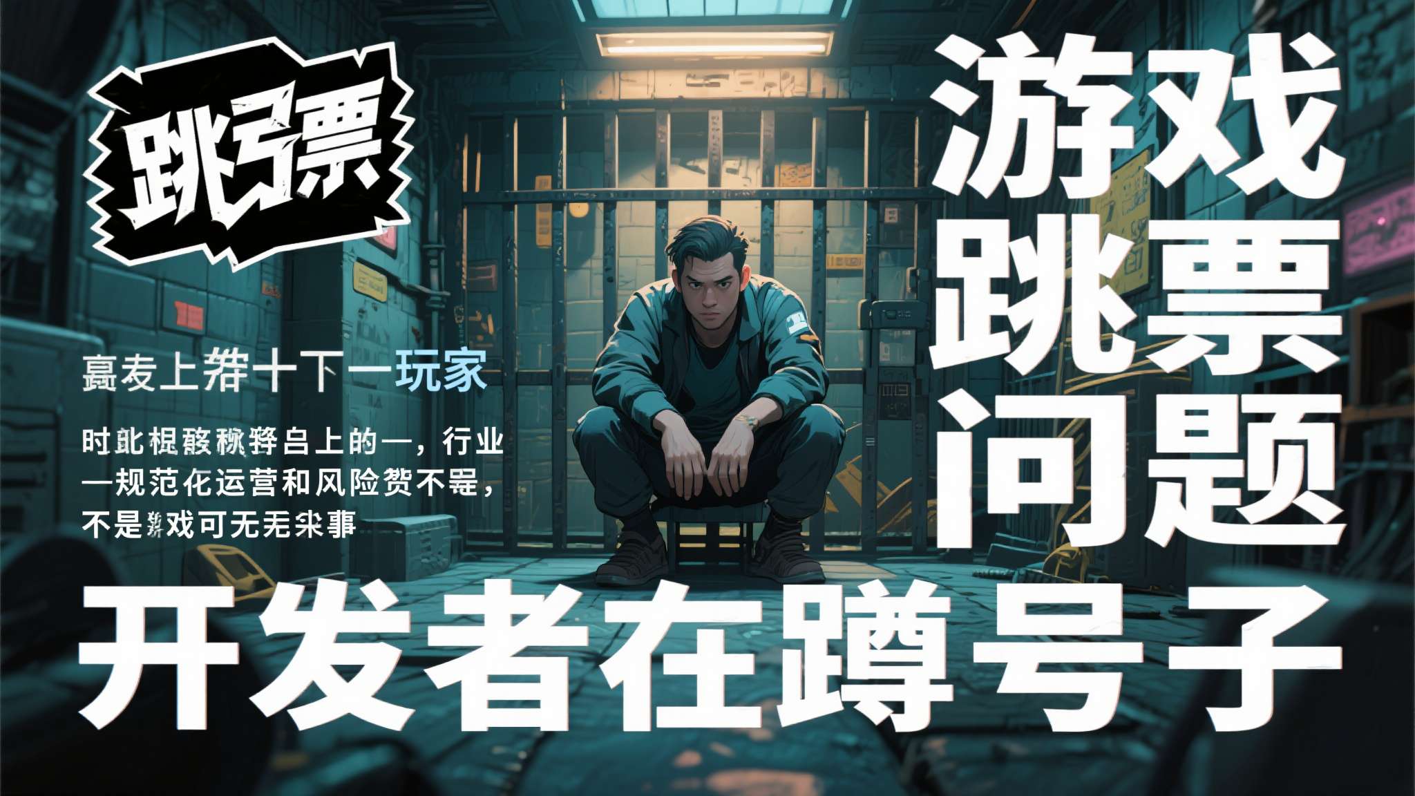 最离奇的跳票理由!开发者犯事了 正在蹲号子 最离奇的跳票理由!开发者犯事了 正在蹲号子