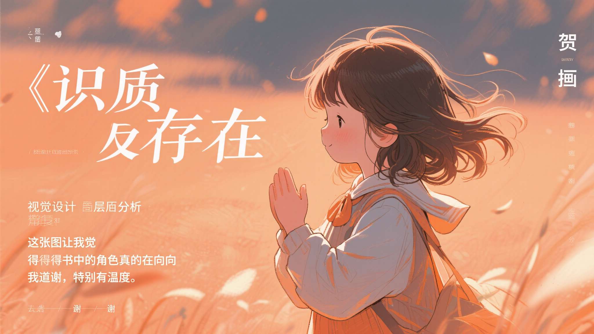 《识质存在》百万销量贺图:小萝莉举牌致谢超可爱! 《识质存在》百万销量贺图:小萝莉举牌致谢超可爱!